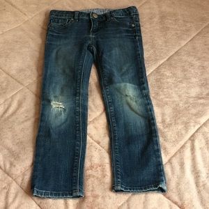 Gap size 5 distressed jeans